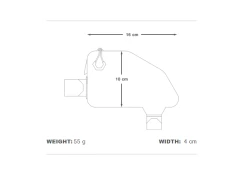 APIDURA SACOCHE DE CADRE / TOP TUBE 0.5L -Vélos Soldes Magasin apidura sacoche de cadre top tube 05l