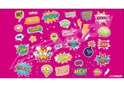 BEMOOVE Planche Stickers COMICS