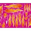 BEMOOVE Planche Stickers FLAMMES