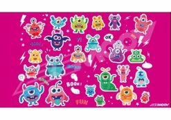 BEMOOVE Planche Stickers MONSTRES