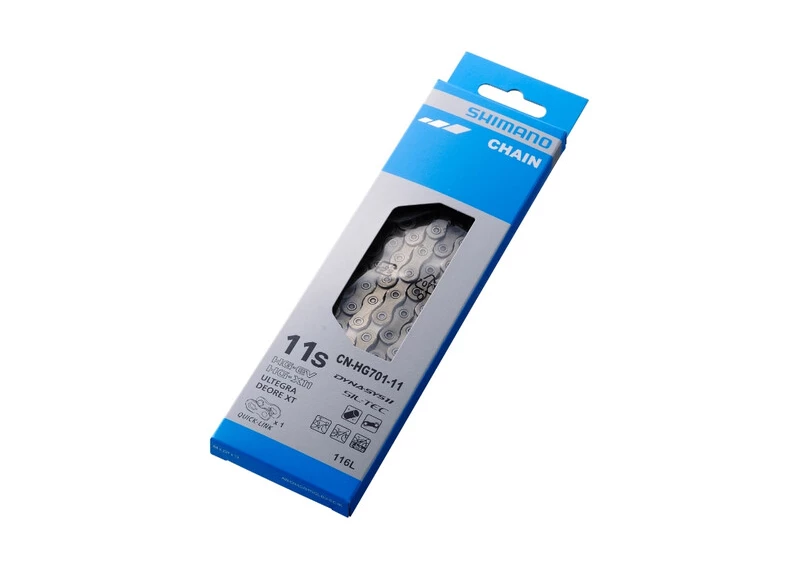 SHIMANO CHAINE HG701 11V 116M 1 SHIMANO CHAINE HG701 11V 116M