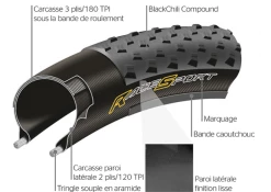 CONTINENTAL PNEU MOUNTAIN KING III 29X2.3 TS 6 CONTINENTAL PNEU MOUNTAIN KING III 29X2.3 TS -Vélos Soldes Magasin continental pneu mountain king iii 29x23 ts
