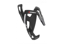 ELITE PORTE BIDON CUSTOM RACE + NOIR MAT/BLANC GRAPHIC -Vélos Soldes Magasin elite porte bidon custom race noir matblanc graphic 1