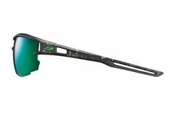 JULBO LUNETTE AERO ECAILLE GRIS 3CF VERT -Vélos Soldes Magasin julbo lunette aero ecaille gris 3cf vert 3