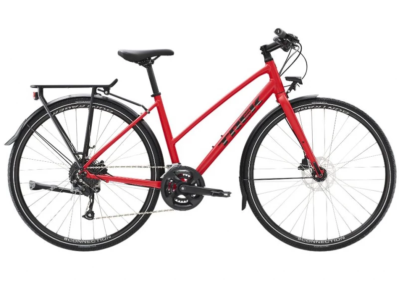 TREK FX 2 Disque Equipped Stagger Rouge 1 TREK FX 2 Disque Equipped Stagger Rouge